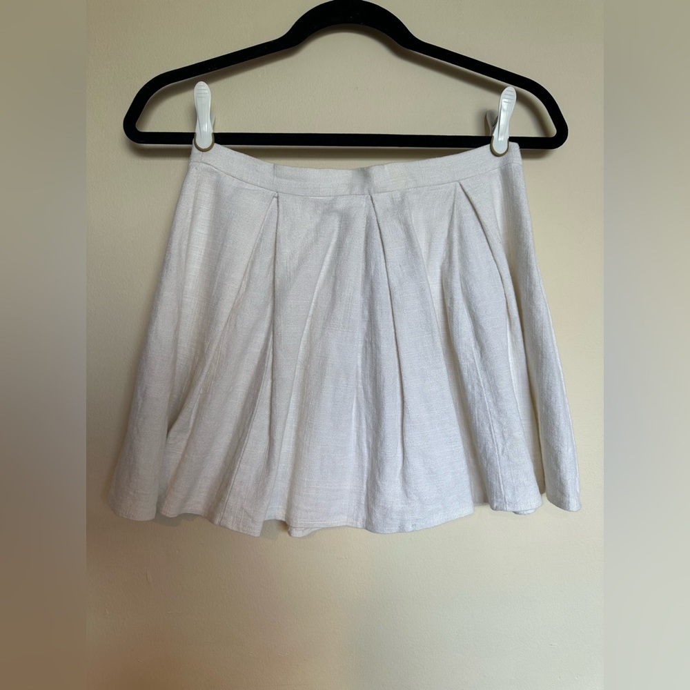 skin Pleated Skirt
